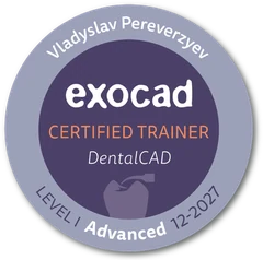 exocad Certified Trainer - Level 1 Advanced