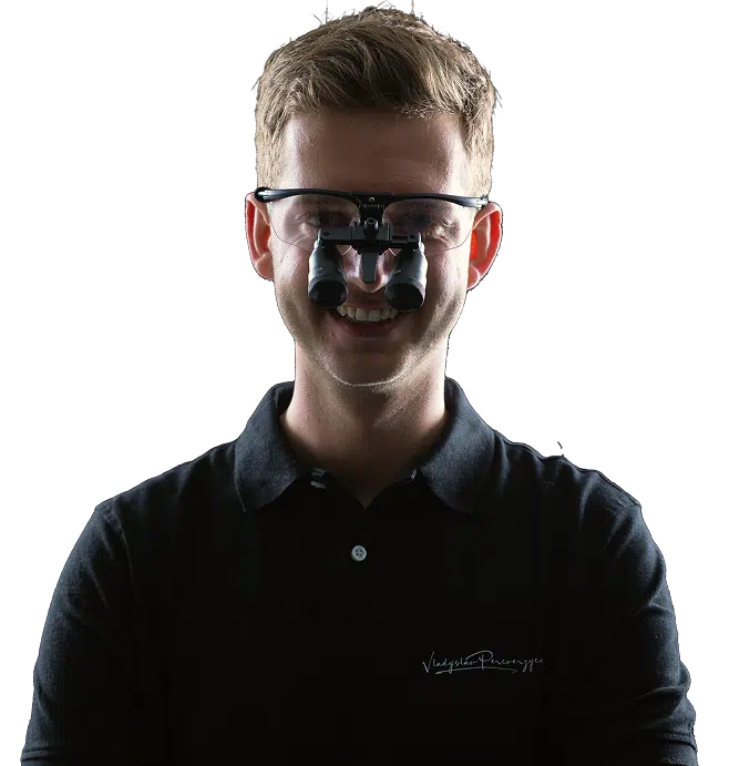 Training 2 Vladyslav Pereverzyev frontal loupes photo