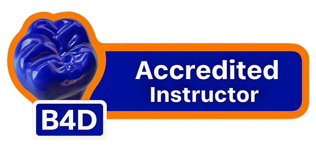 Blenderfordental Accredited Instructor Logo